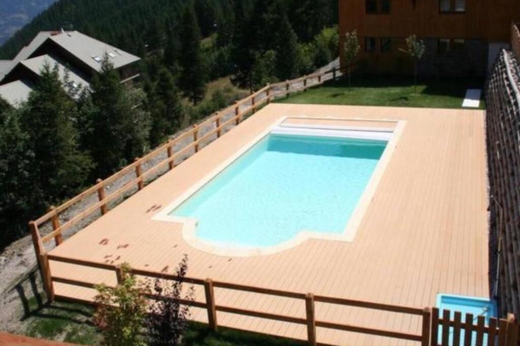Chalet 4 Pers. Piscine Et Literie Toute Neuve. Puy-Saint-Vincent Εξωτερικό φωτογραφία